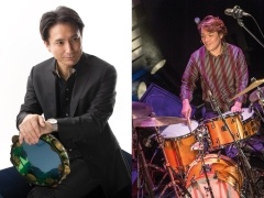 安井 源之新氏(パーカッション)& 大槻 英宣氏(ドラム)